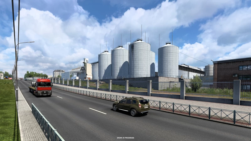 Heart of Russia DLC: Food Mill Industry in ETS2