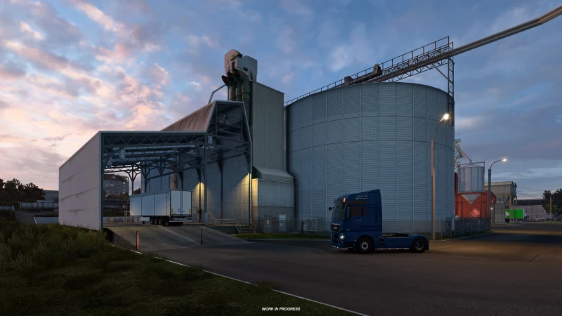 Heart of Russia DLC: Food Mill Industry in ETS2
