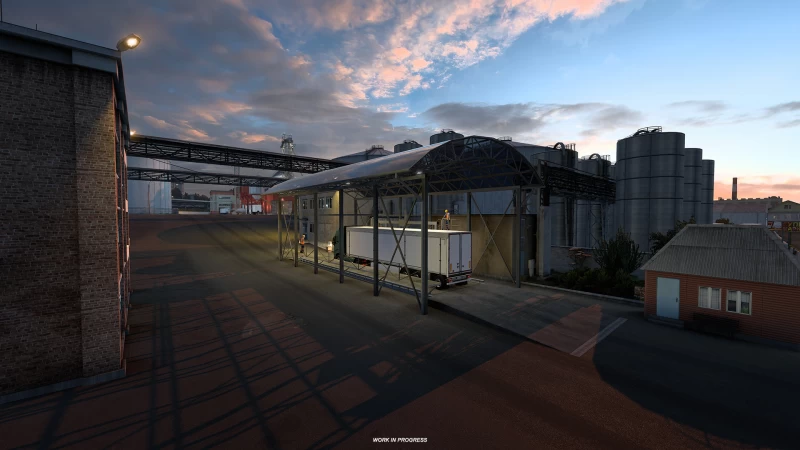 Heart of Russia DLC: Food Mill Industry in ETS2