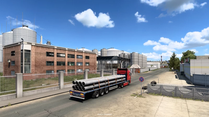 Heart of Russia DLC: Food Mill Industry in ETS2