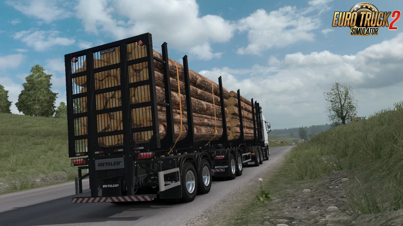 Metalesp Bi-Train Wood Transport 7 Axles v0.6 (1.46.x)