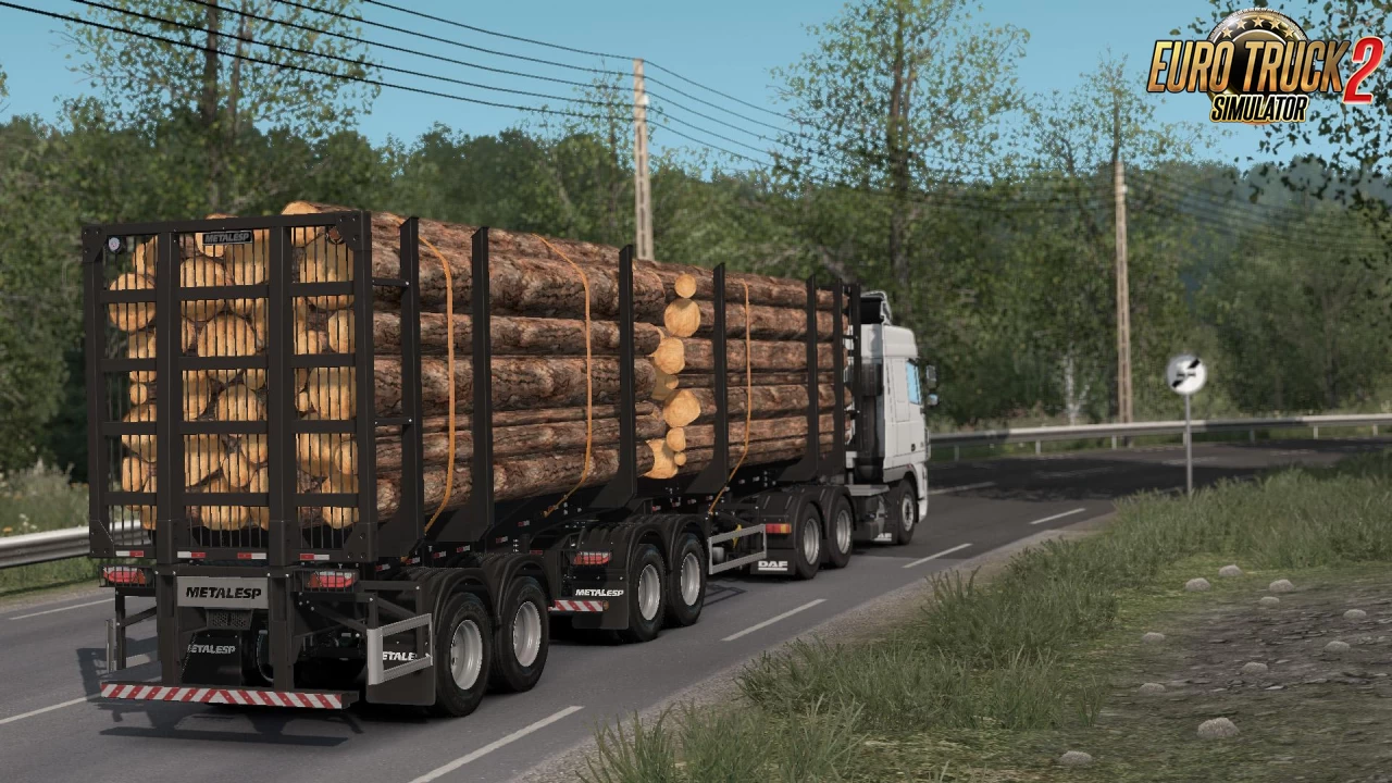 Metalesp Bi-Train Wood Transport 7 Axles v0.6 (1.46.x)