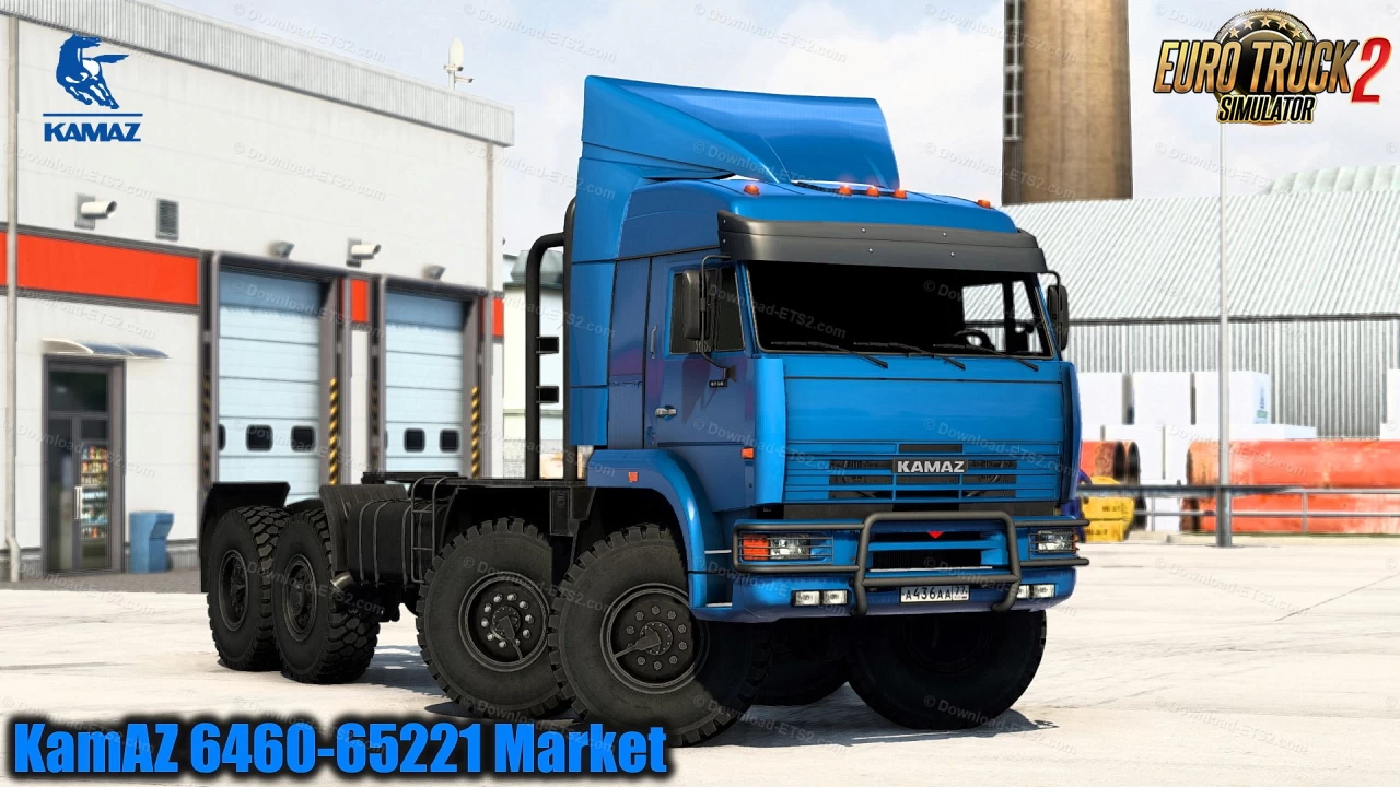 KamAZ 6460-65221 Market v1.2 (1.49.x) for ETS2