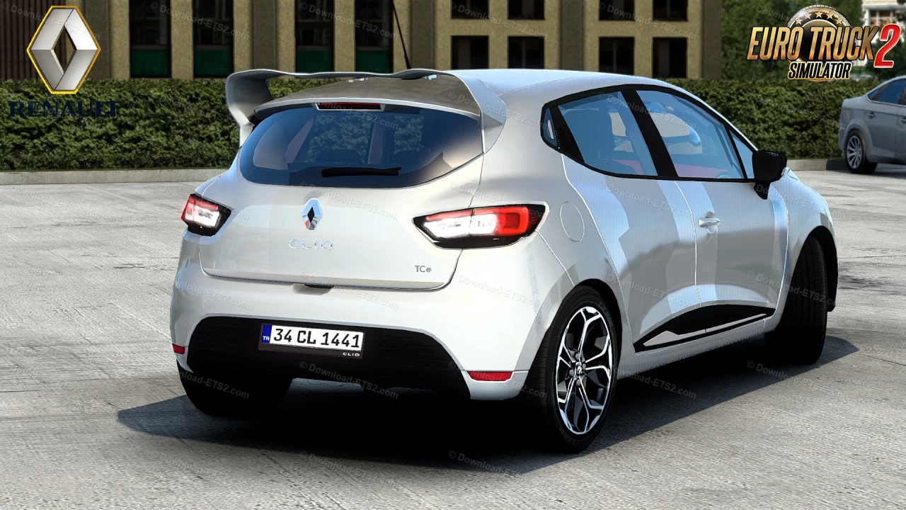 Renault Clio IV + Interior v1R160 (1.54.x) for ETS2