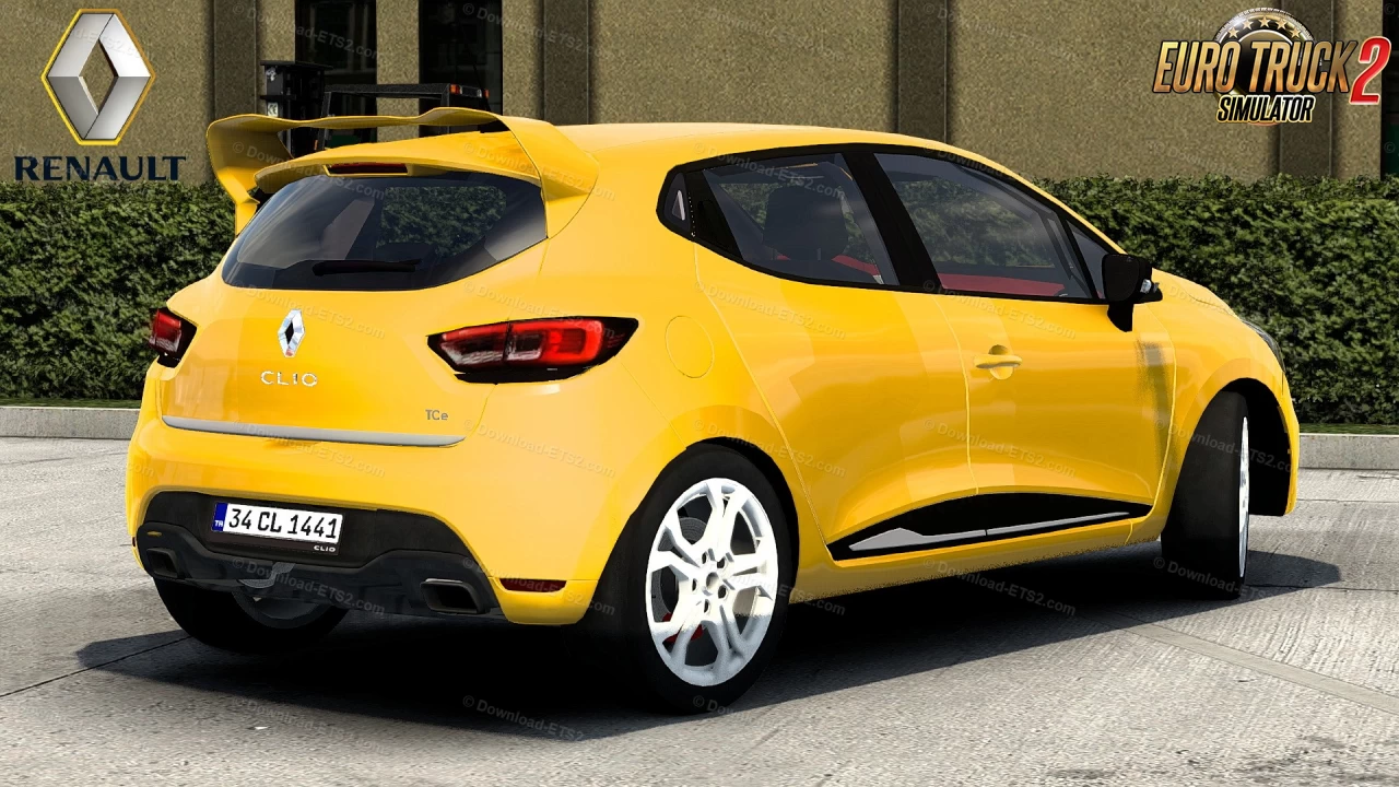 Renault Clio IV + Interior v1R160 (1.54.x) for ETS2