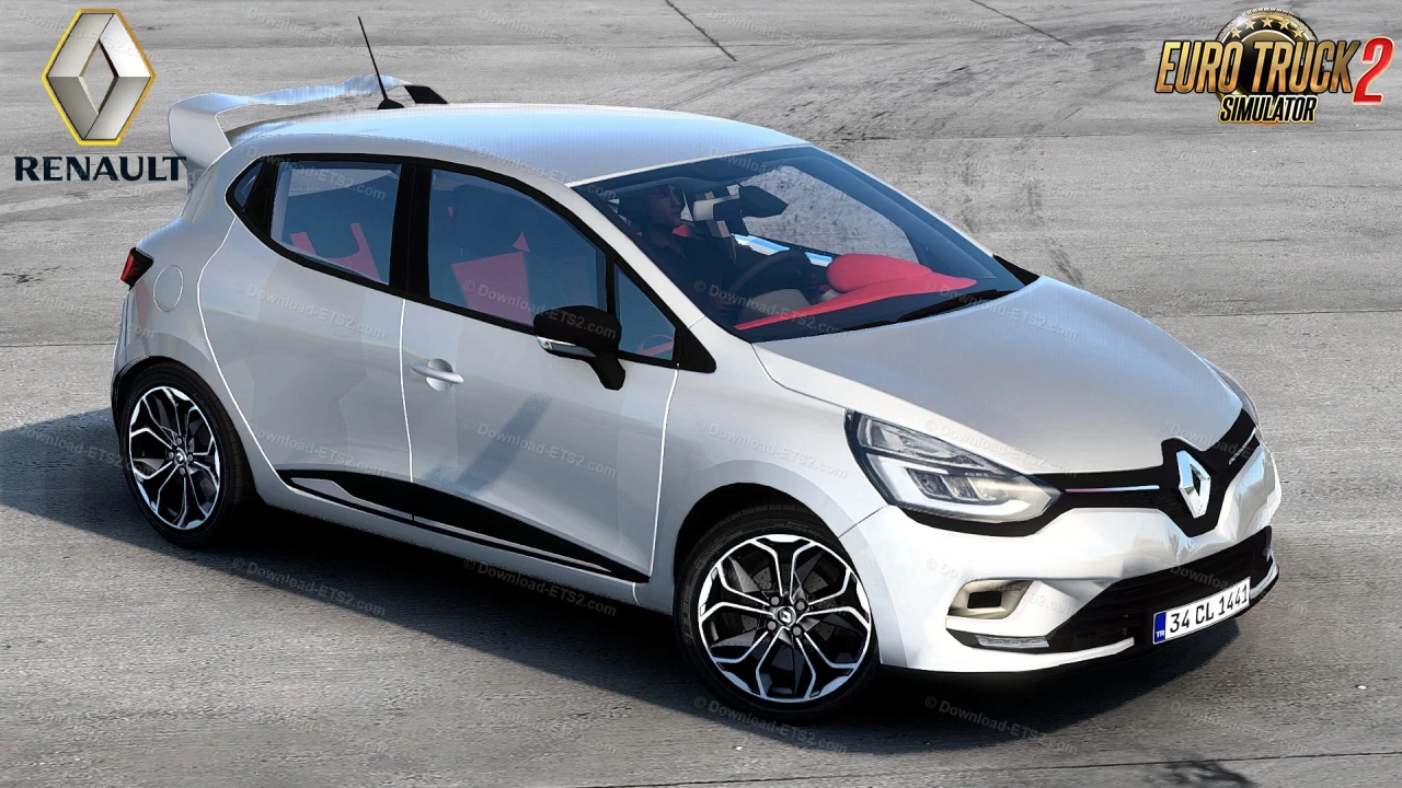 Renault Clio IV + Interior v1R160 (1.54.x) for ETS2