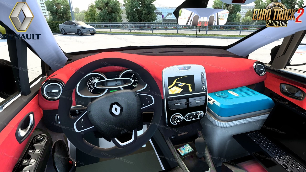 Renault Clio IV + Interior v1R160 (1.54.x) for ETS2
