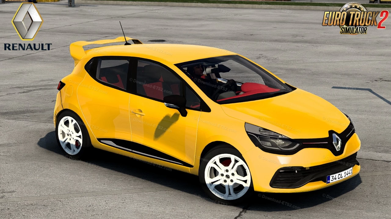 Renault Clio IV + Interior v1R160 (1.54.x) for ETS2