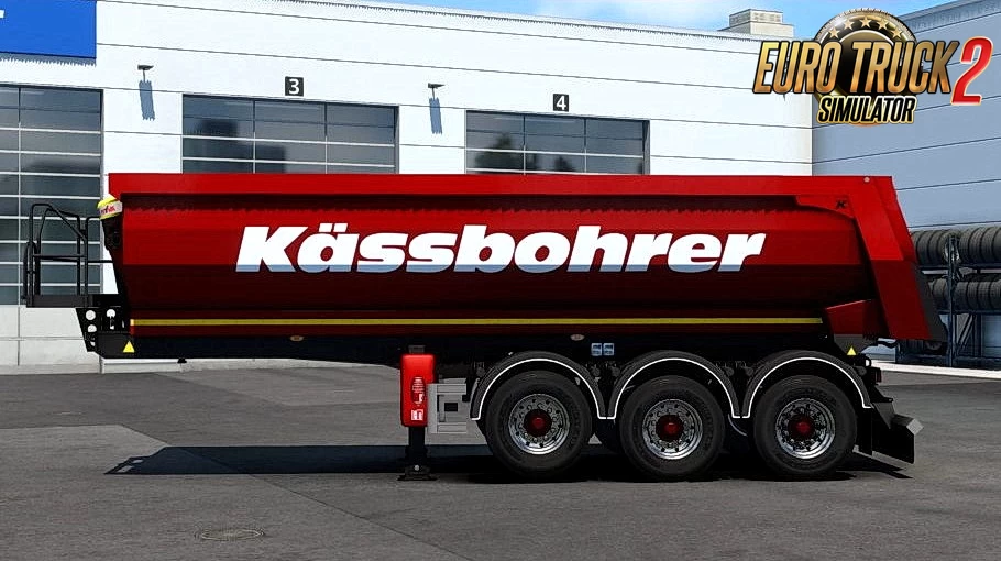 Kassbohrer Tipper Trailer v1.0 (1.42.x) for ETS2