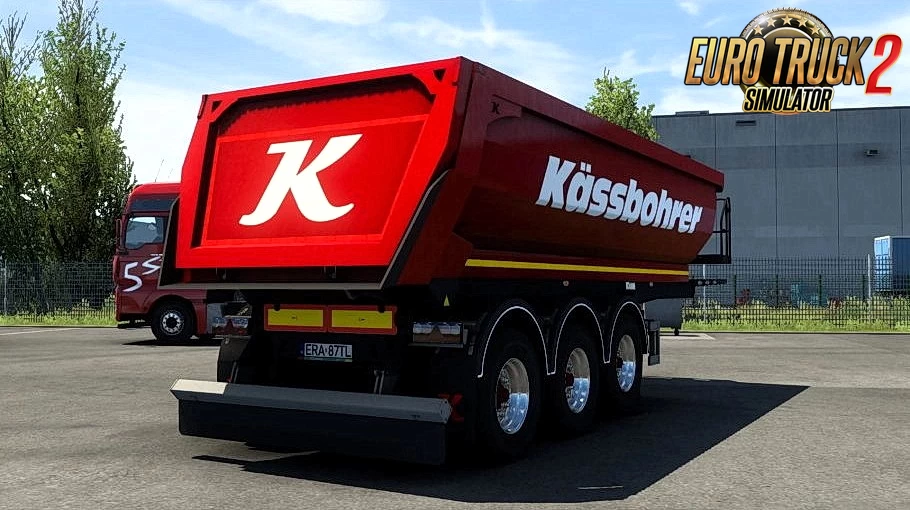Kassbohrer Tipper Trailer v1.0 (1.42.x) for ETS2