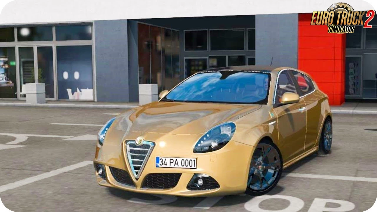 Alfa Romeo Giulietta + Interior v1.150 (1.49.x) for ETS2
