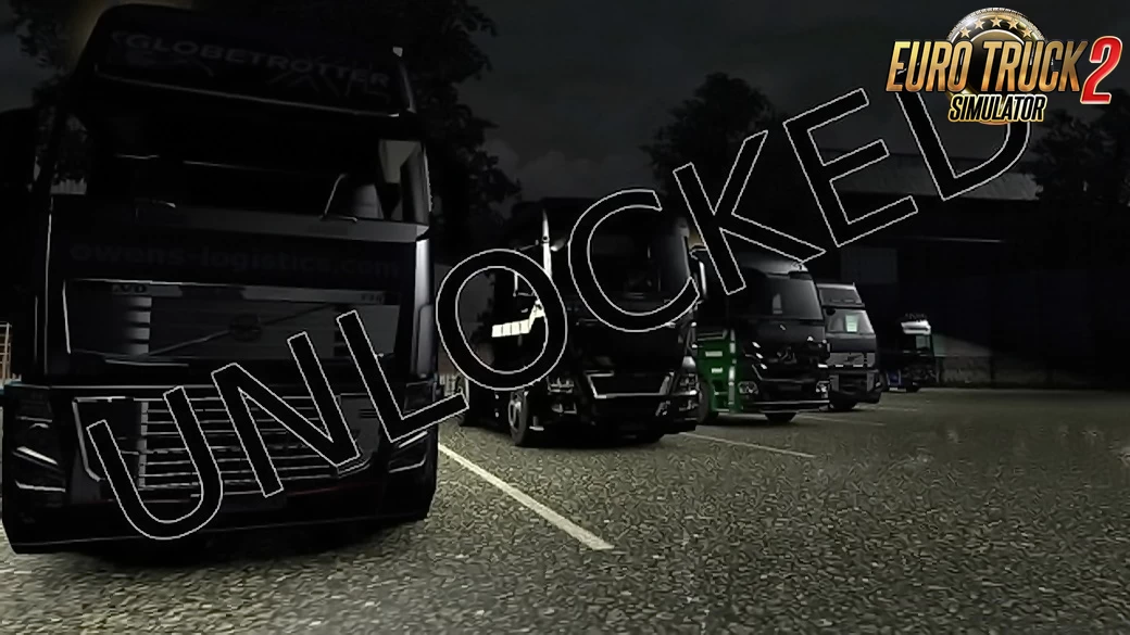 Everything Unlocked v1.44 By Viss Valdyr (1.44.x) for ETS2