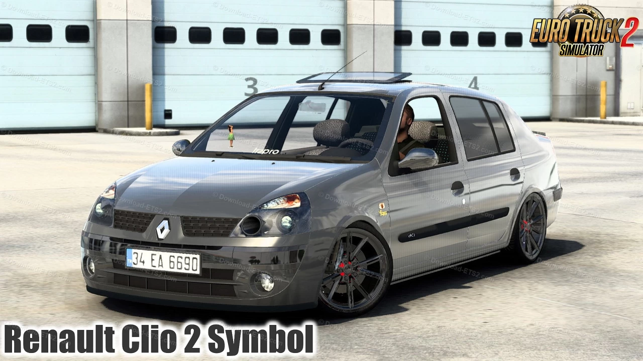 Renault Clio 2 Symbol + Interior v2.2 (1.46.x) for ETS2