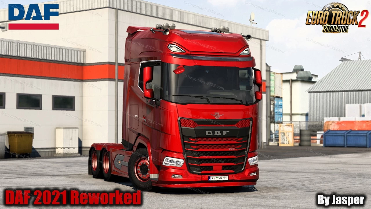 DAF XG 2021 Reworked v1.1.8 (1.54.x) for ETS2
