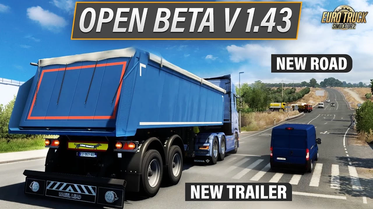 Open Beta 1.43 - Euro Truck Simulator 2