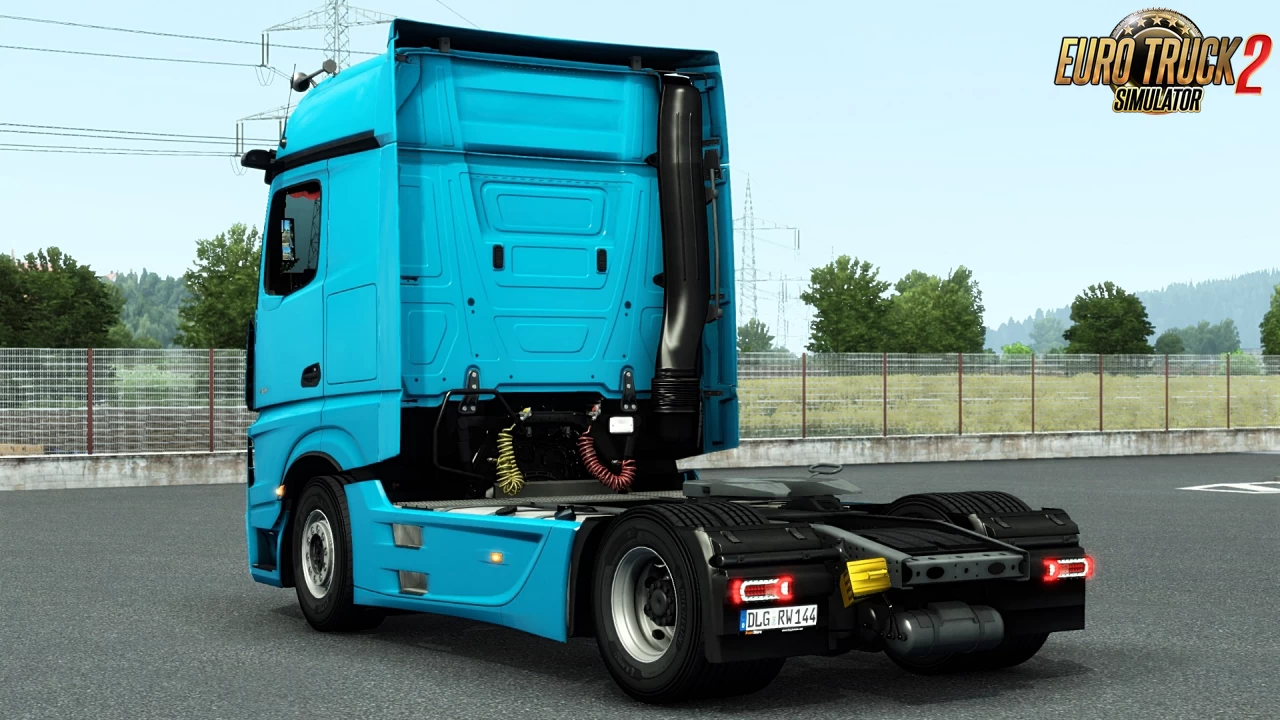 Mercedes Benz New Actros 2019 v2.2 (1.55.x) for ETS2