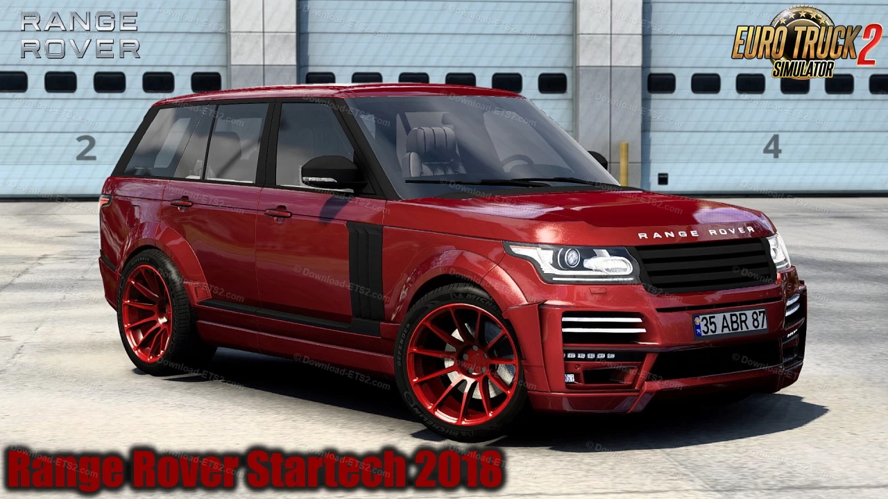 Range Rover Startech 2018 + Interior v2.9 (1.53.x) for ETS2