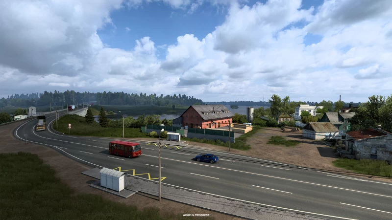 Heart of Russia DLC - Water Bodies for ETS2
