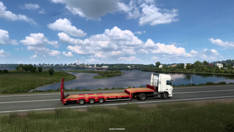 Heart of Russia DLC - Water Bodies for ETS2