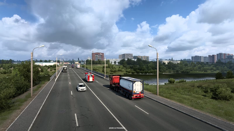 Heart of Russia DLC - Water Bodies for ETS2