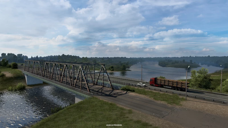 Heart of Russia DLC - Water Bodies for ETS2