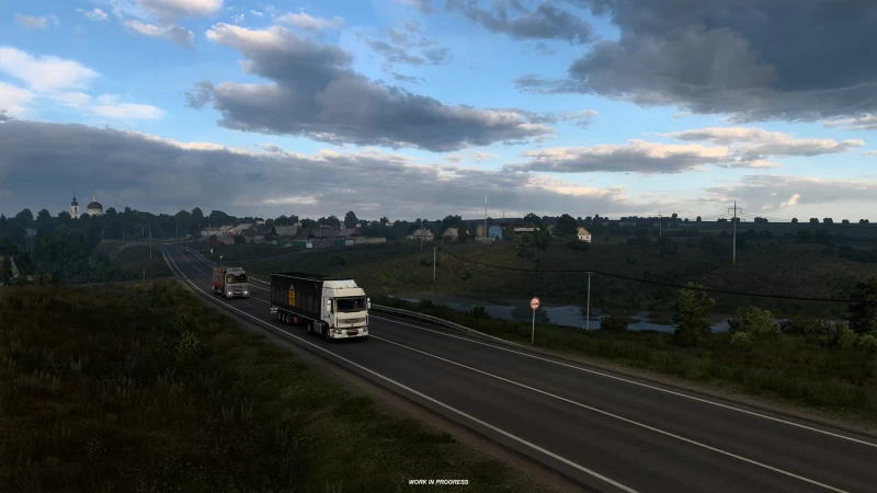 Heart of Russia DLC - Water Bodies for ETS2