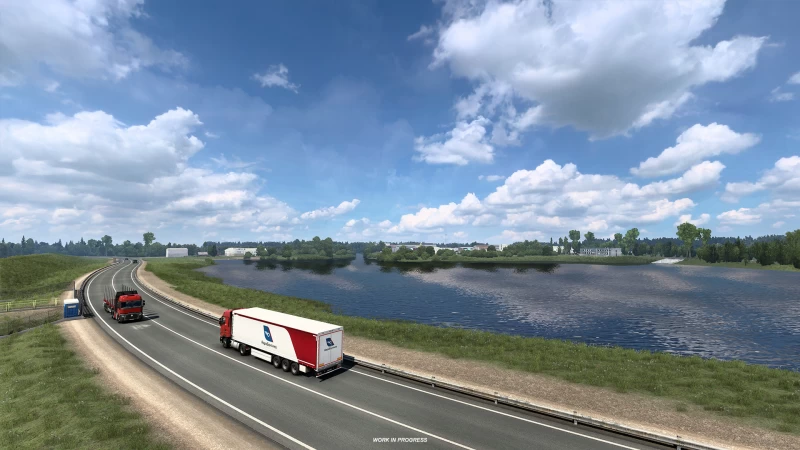 Heart of Russia DLC - Water Bodies for ETS2