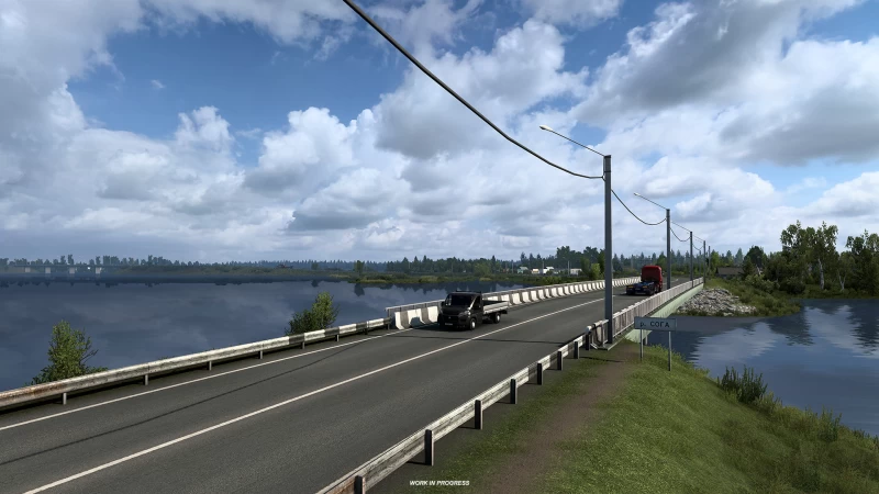 Heart of Russia DLC - Water Bodies for ETS2