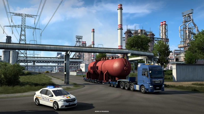 ETS2: 1.43 Special Transport Update