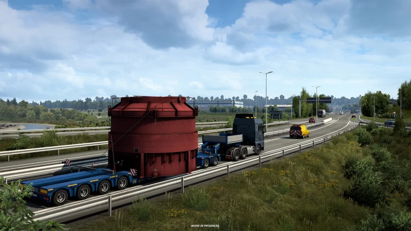 ETS2: 1.43 Special Transport Update