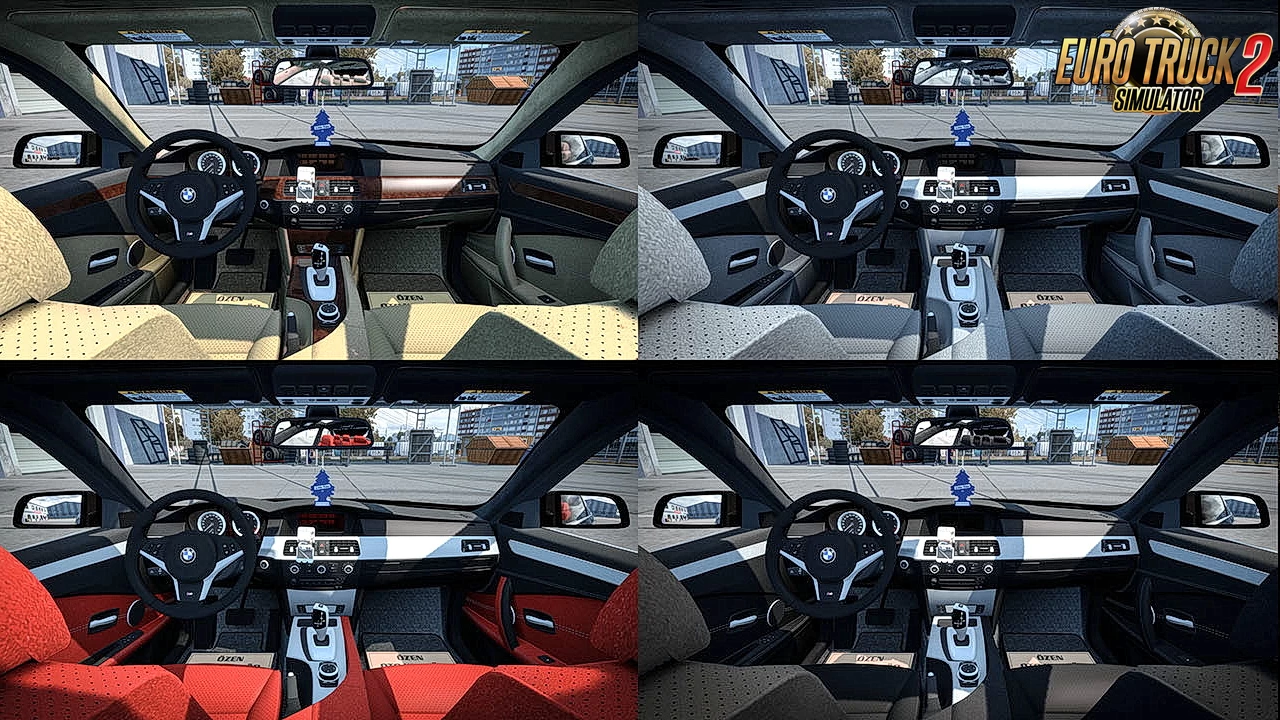 BMW 5-Series E60 M-Sport + Interior v3.0 (1.43.x) for ETS2