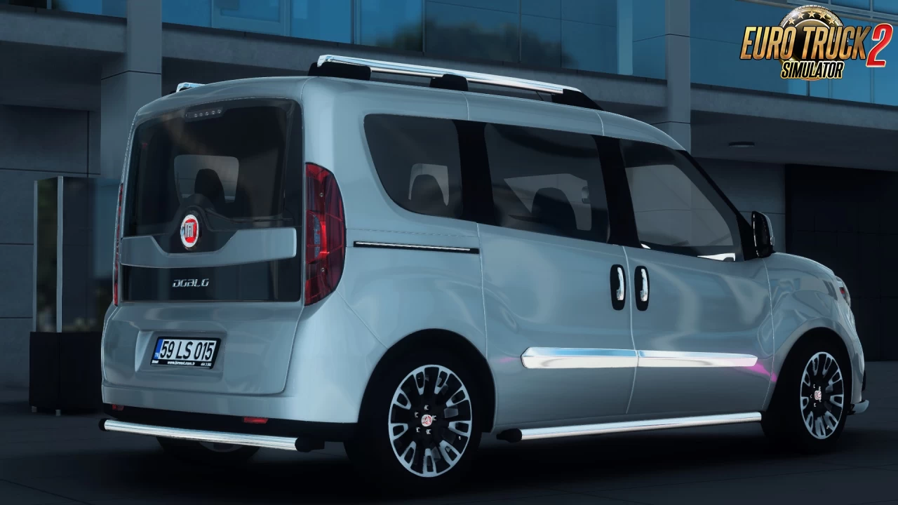 Fiat Doblo 2018 D4 + Interior v1.9 (1.43.x) for ETS2
