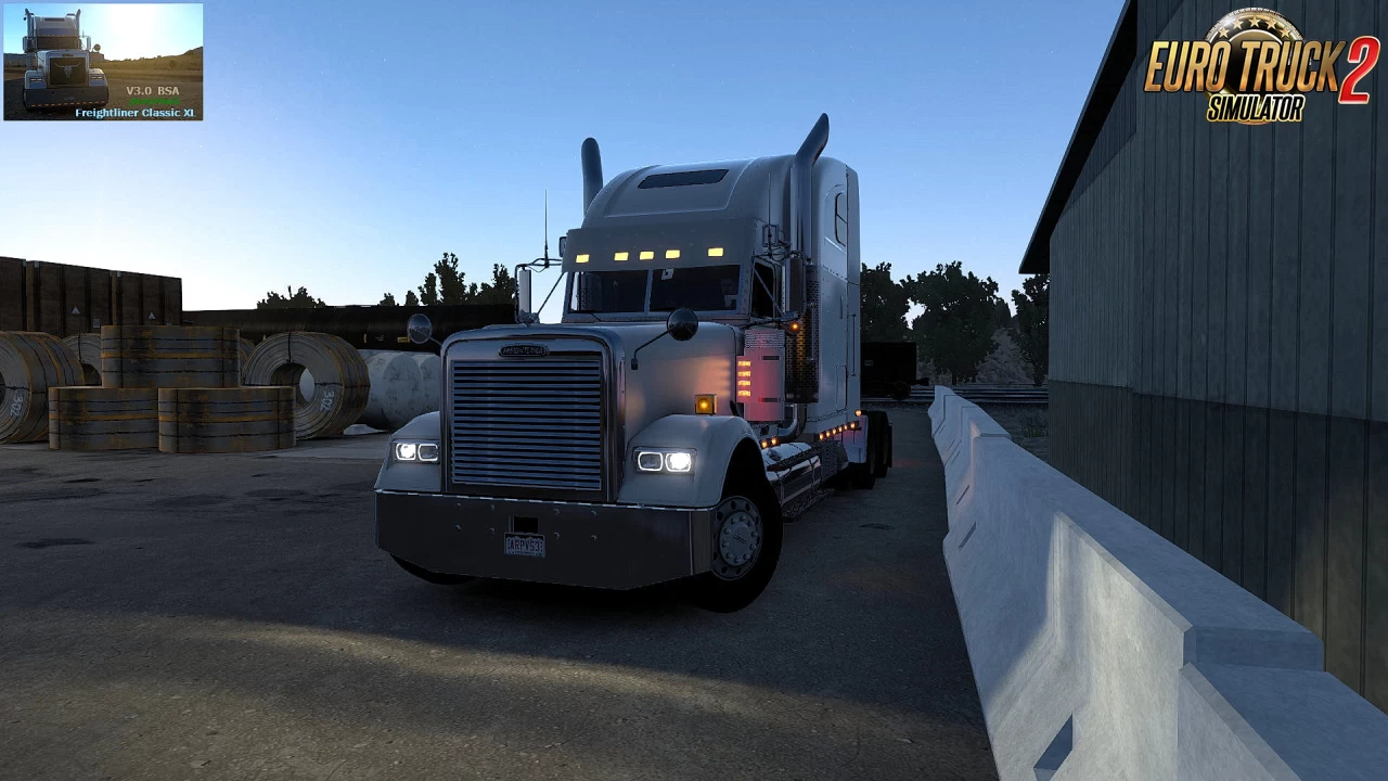 Freightliner Classic XL v3.2 (BSA Revision) (1.48.x) for ETS2