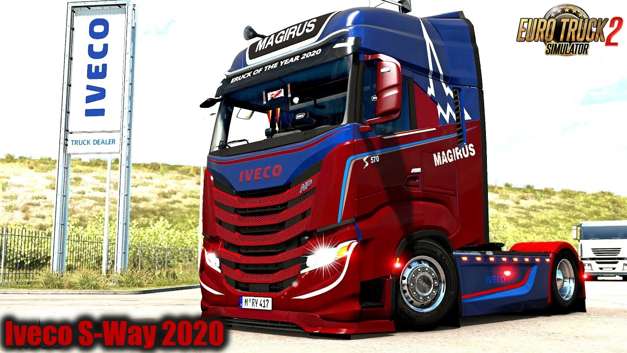 Iveco S-Way 2020 + Interior v5.3 (1.47.x) for ETS2