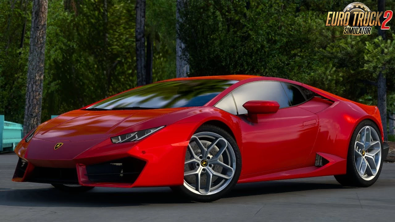 Lamborghini Huracan LP580-2 2017 v2.6 (1.57.x) for ETS2