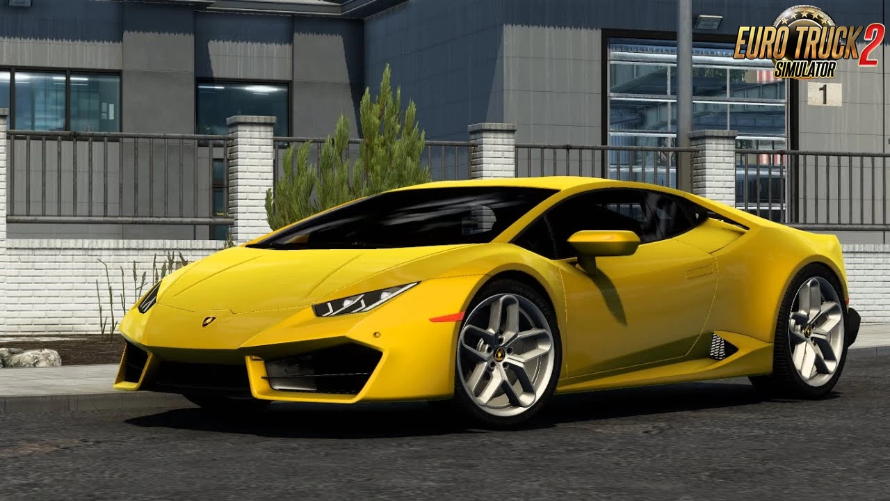Lamborghini Huracan LP580-2 2017 v2.6 (1.57.x) for ETS2