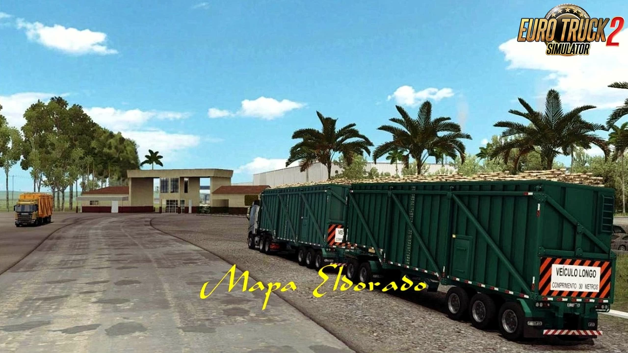Eldorado Map v2.0.2 by Elvisfelix (1.52.x) for ETS2