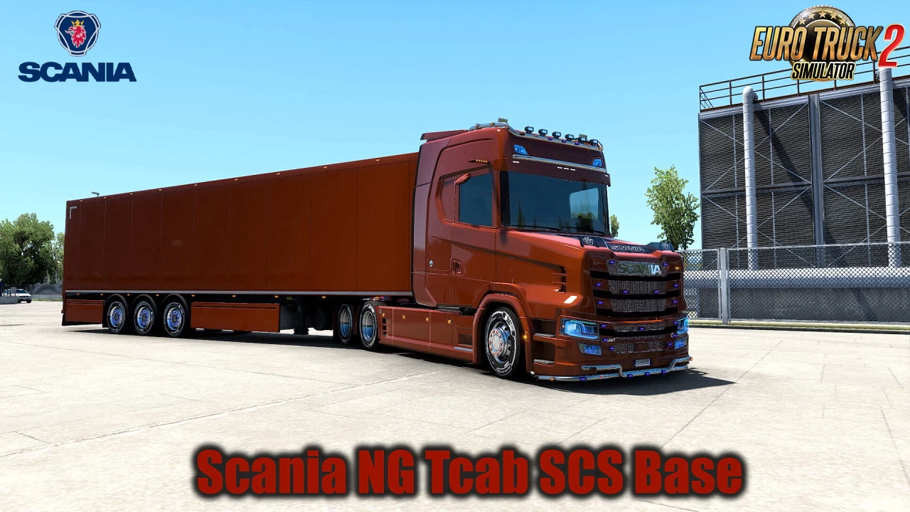 Scania NG Tcab SCS Base v1.4.2 by Azorax (1.46.x) for ETS2