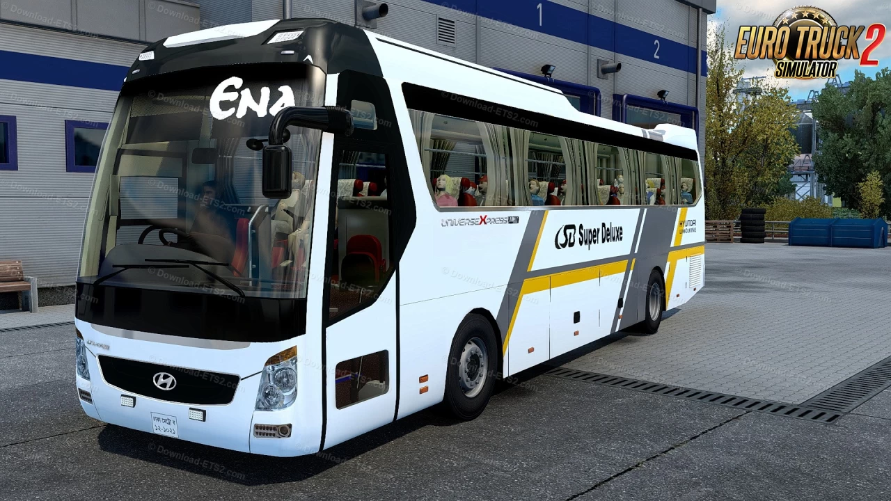 Hyundai UXN Premium Bus 2021 v1.0 (1.43.x) for ETS2