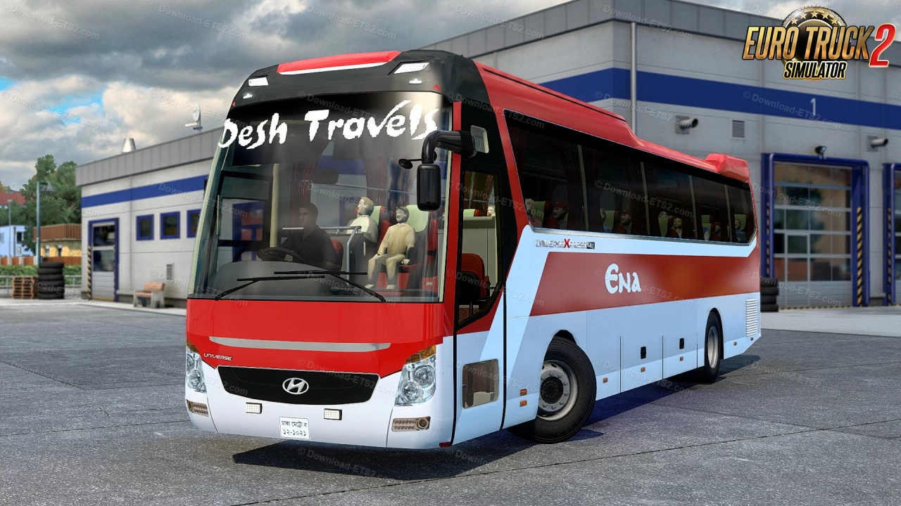 Hyundai UXN Premium Bus 2021 v1.0 (1.43.x) for ETS2