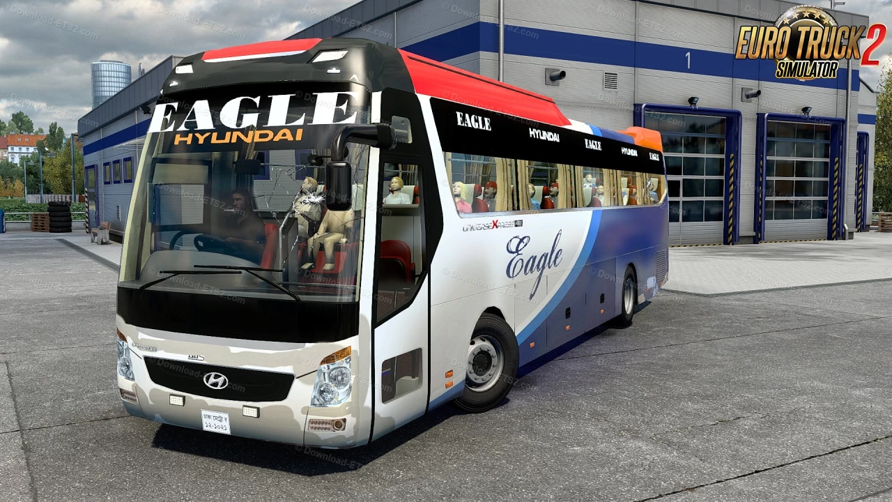 Hyundai UXN Premium Bus 2021 v1.0 (1.43.x) for ETS2