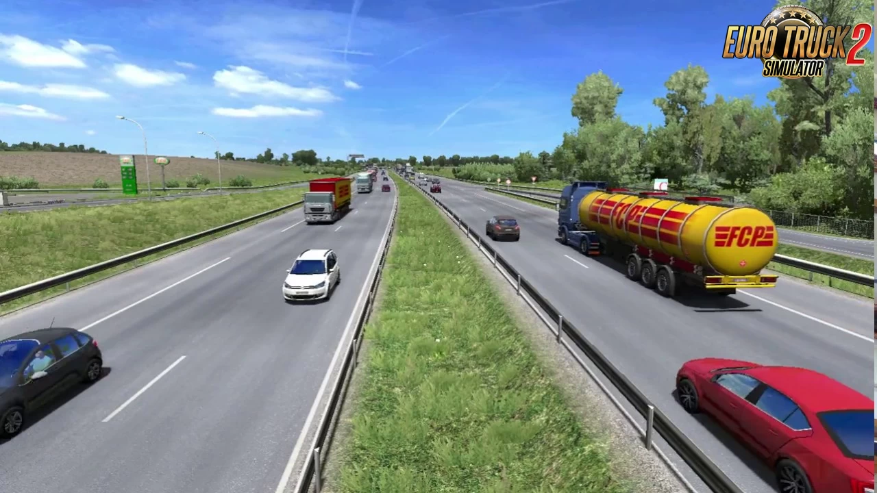 Traffic Density and Speedlimits v6.5 (1.43.x) for ETS2