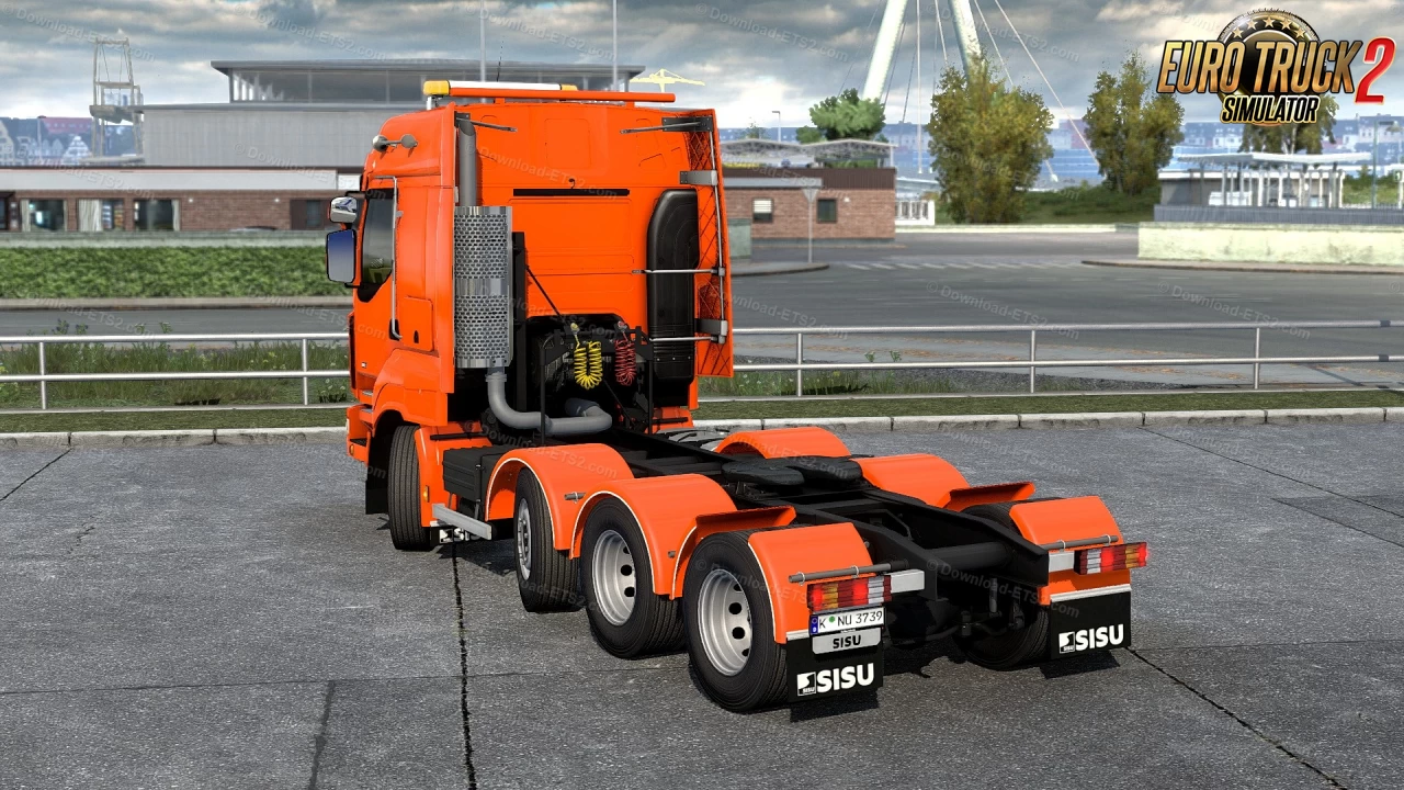 SISU R500, C500, C600 Series Truck v1.2.7 (1.47.x) for ETS2 in 2023