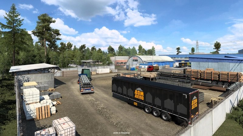 Heart of Russia DLC - Industrial Areas for ETS2