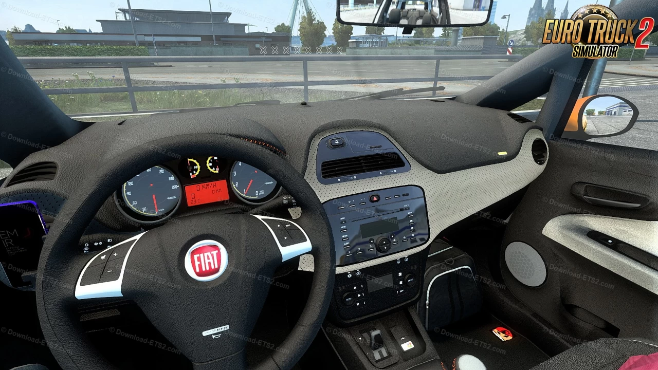 Fiat Punto 3 Doors + Interior v0.5 (1.43.x) for ETS2