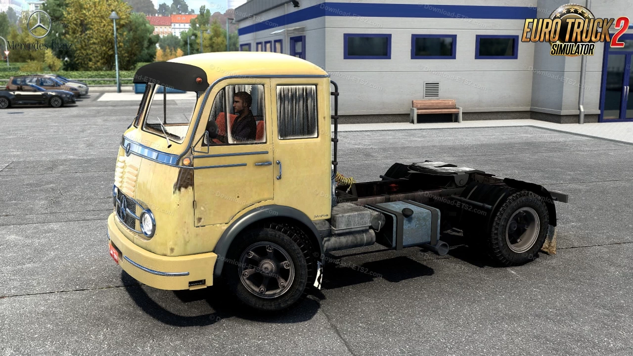 Mercedes Benz LP-331 Truck + Interior v1.4 (1.47.x) for ETS2
