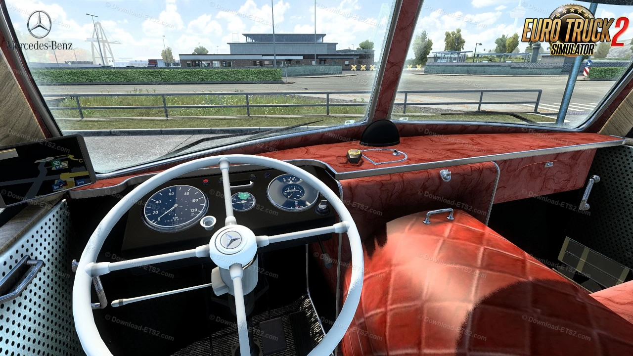 Mercedes Benz LP-331 Truck + Interior v1.4 (1.47.x) for ETS2