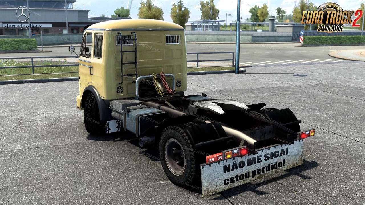Mercedes Benz LP-331 Truck + Interior v1.4 (1.47.x) for ETS2