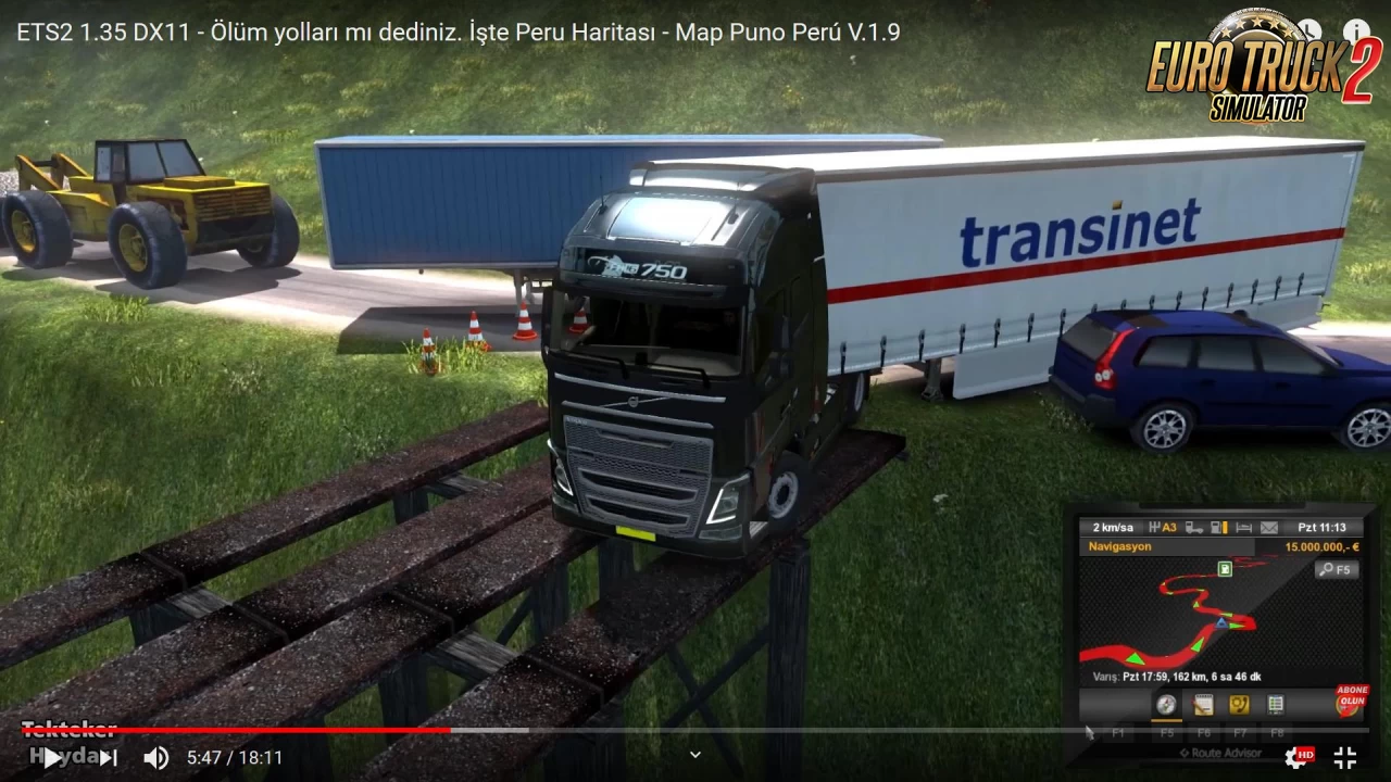 Puno Peru Map v2.1 (1.49.x) for ETS2