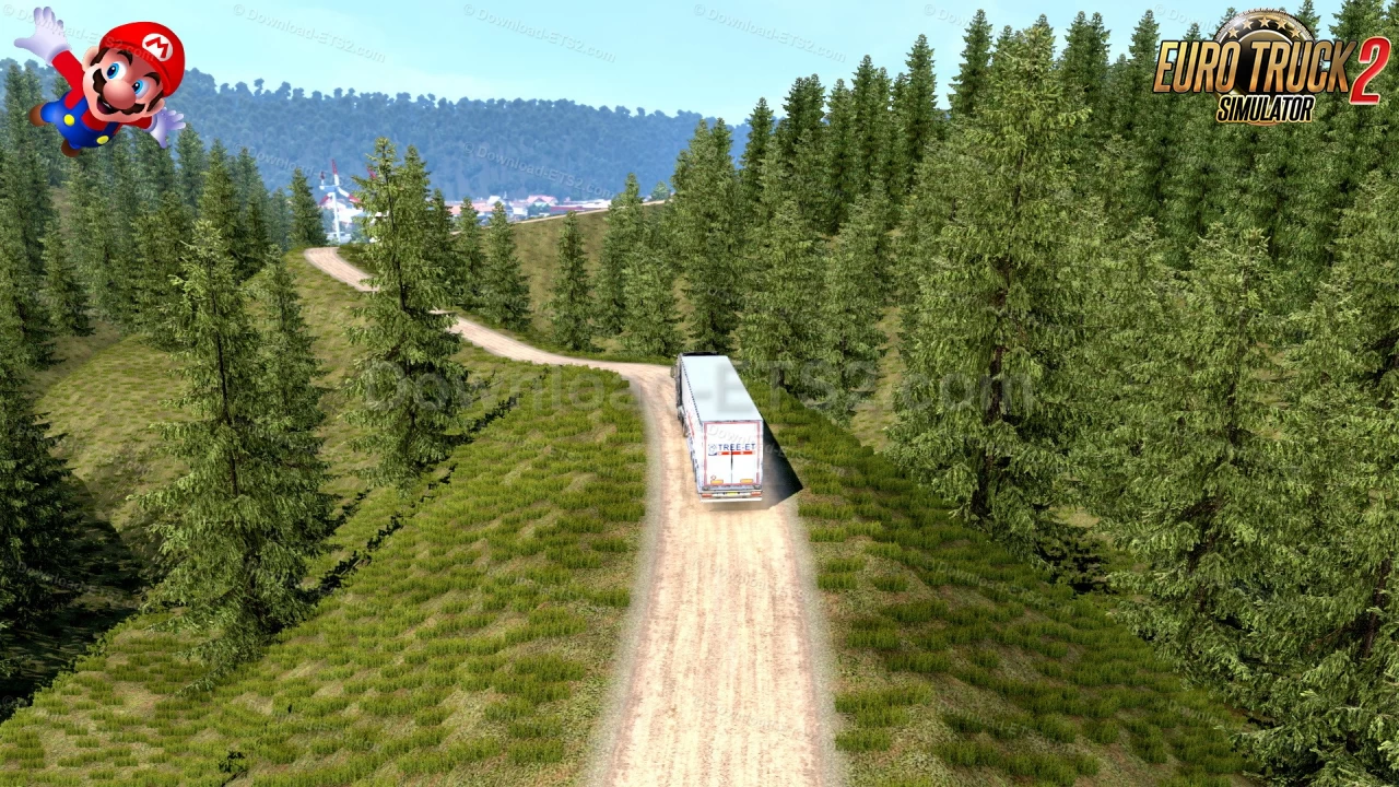 Mario Map v12.8 (1.43.x) for ETS2